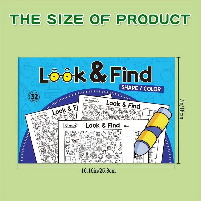 Look & Find Coloring Book, detail view 5