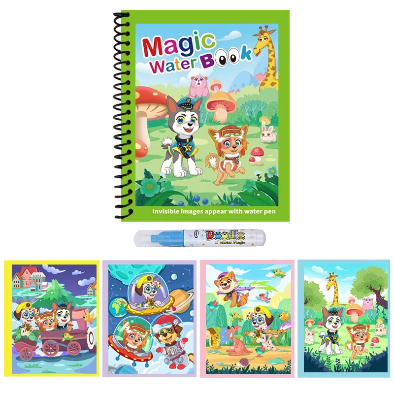 Magic Water Drawing Pad with Refillable Pen, detail view 9