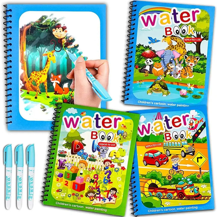 Magic Water Coloring Book by Wonder Pencil